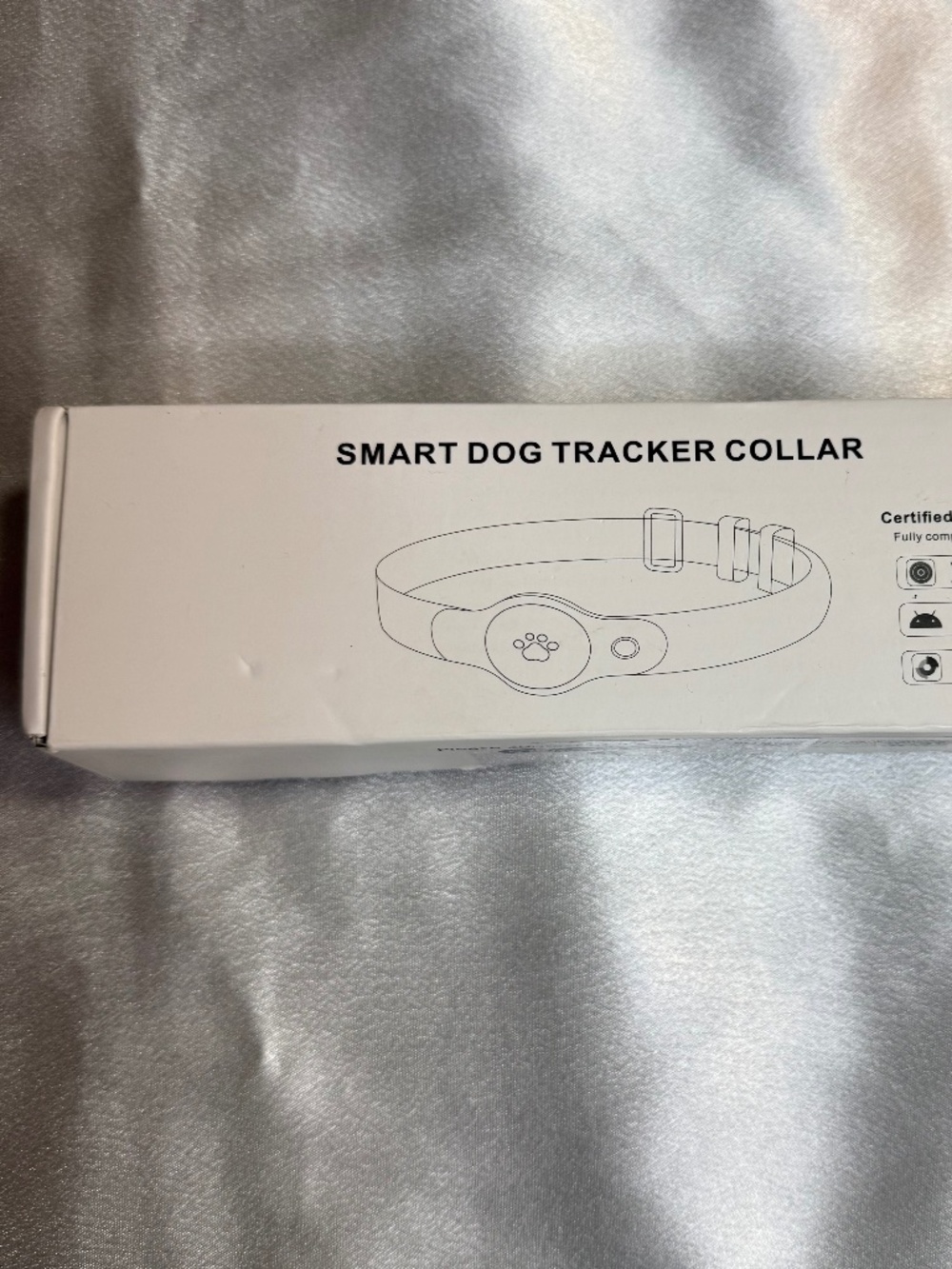Smart Dog Tracker Collar Apple Find My Android Find Hub Pet Locator Green NEW